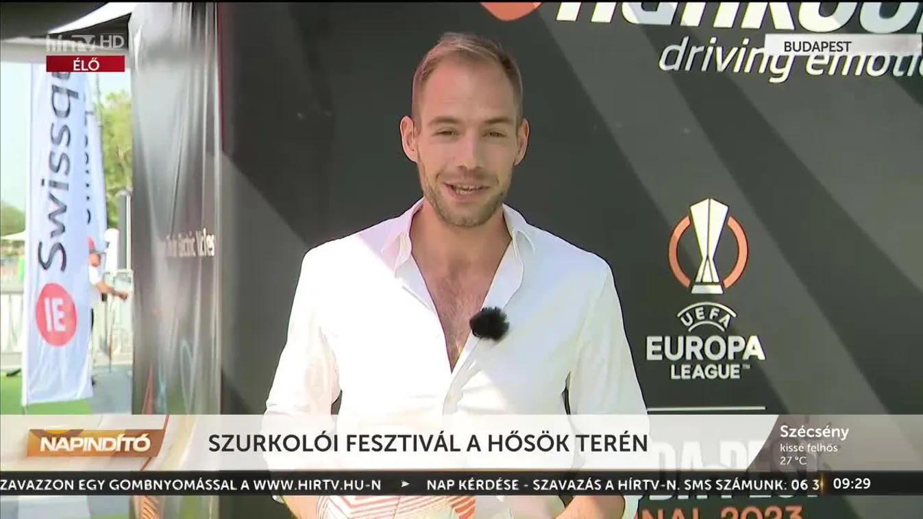 Napindító - Szurkolói Fesztivál a Hősök terén (2023-05-31)