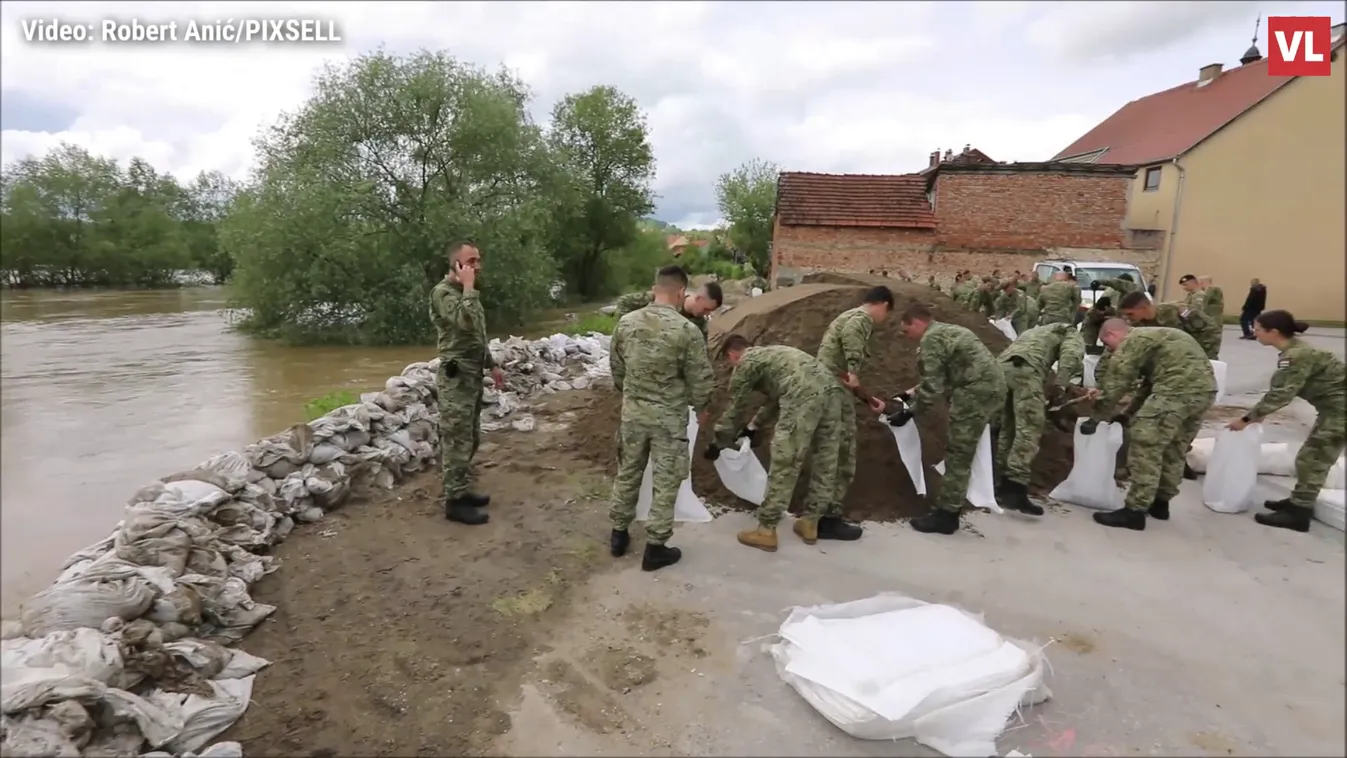 Rendkívüli állapotot hirdettek Horvátországban