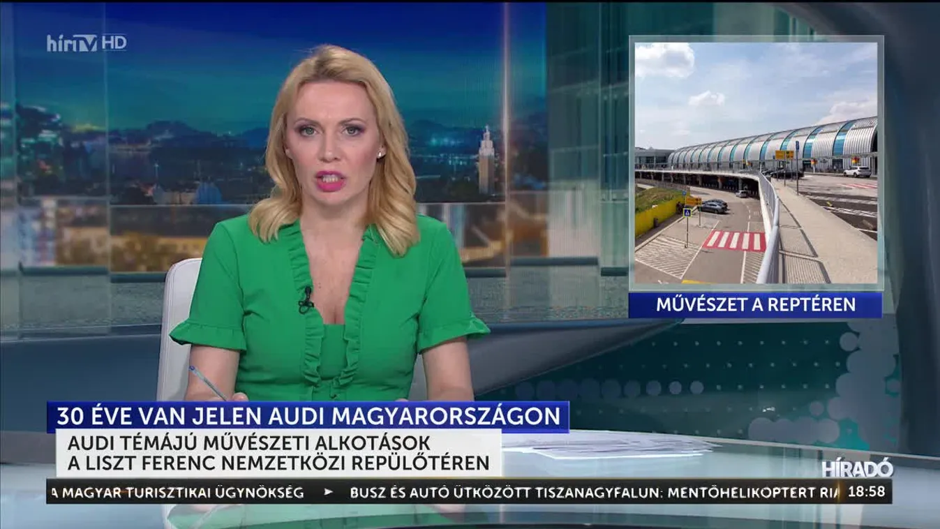 Audi témájú művészeti alkotások a Liszt Ferenc Nemzetközi Repülőtéren