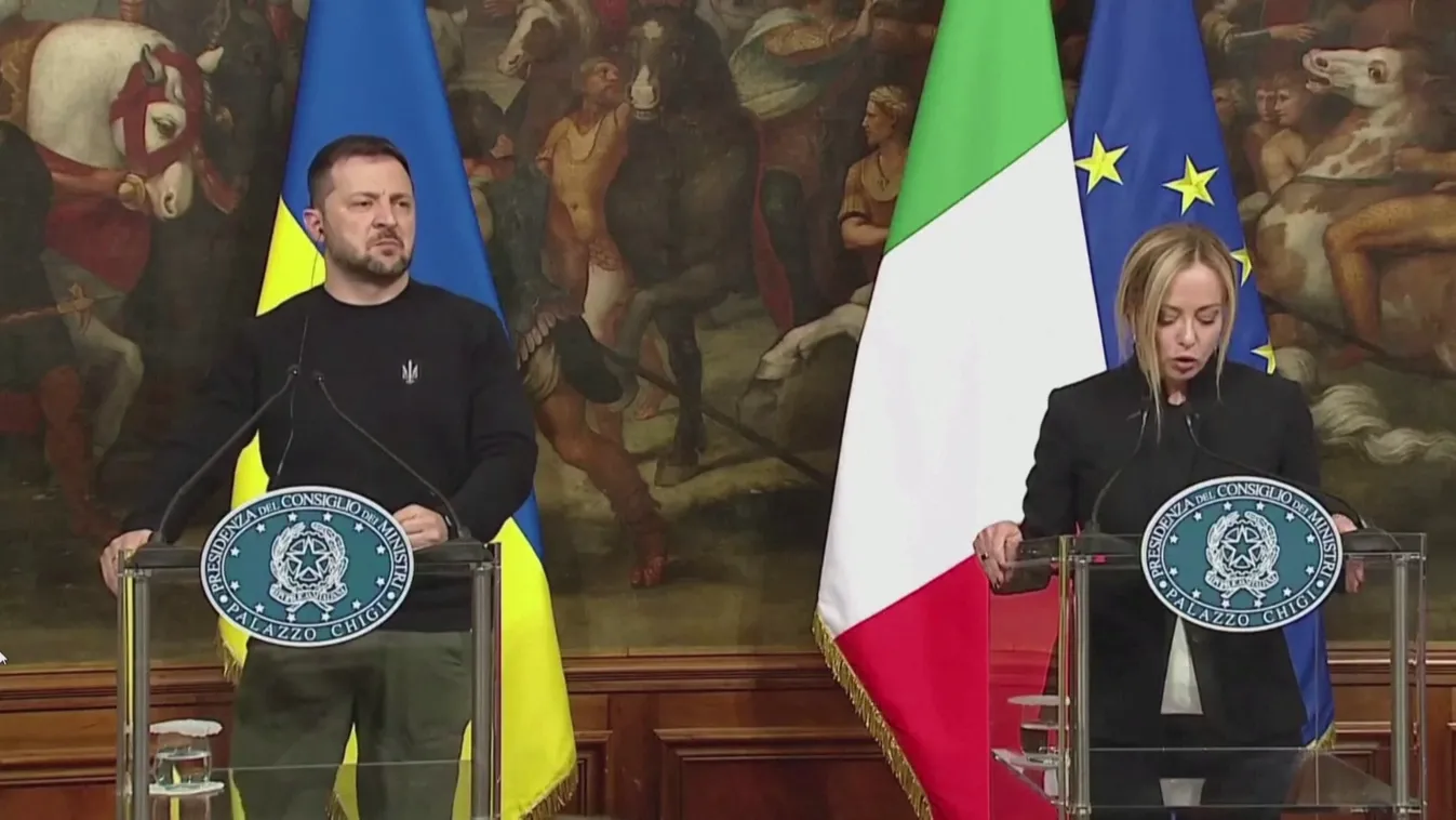 Ferenc pápa is fogadta az ukrán elnököt