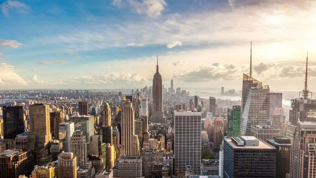 A felhőkarcolók súlya miatt New York folyamatosan süllyed