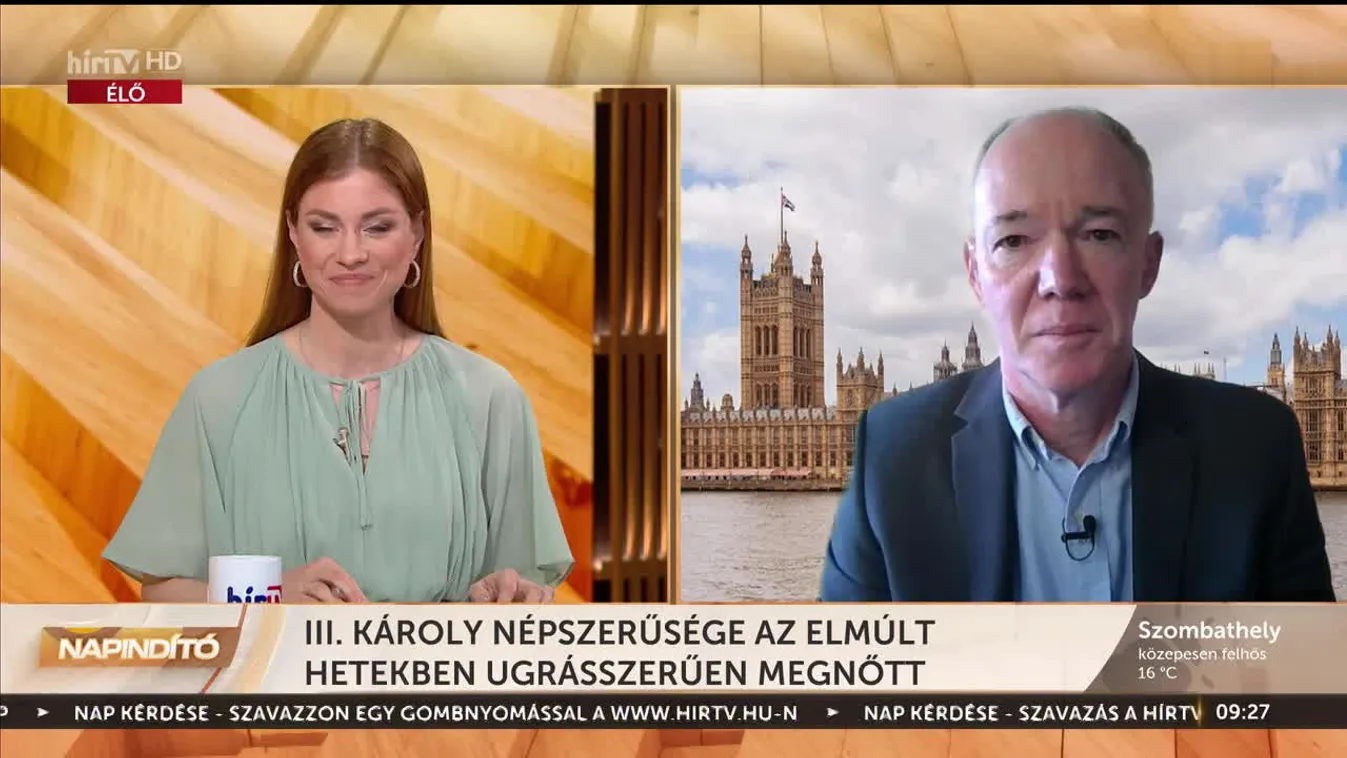 Napindító - III. Károly népszerűsége az elmúlt hetekben ugrásszerűen megnőtt (2023-05-03)