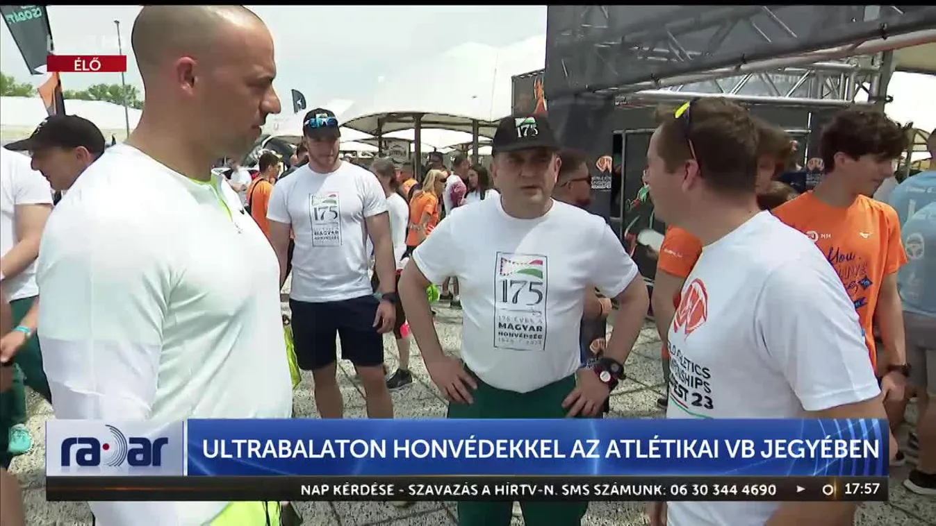Radar - Ultrabalaton honvédekkel az atlétikai vb jegyében (2023-05-08)