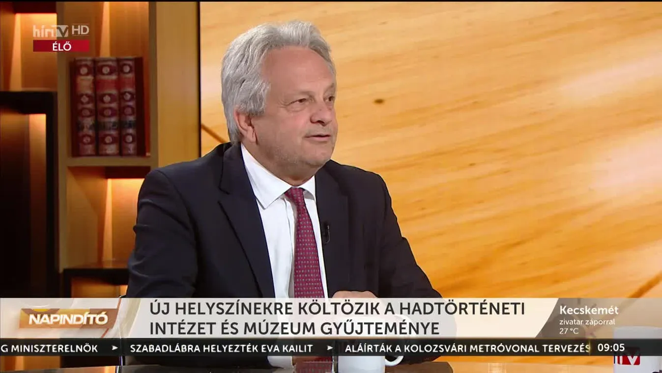 Napindító - Új helyszínekre költözik a Hadtörténeti Intézet és Múzeum gyűjteménye (2023-05-26)