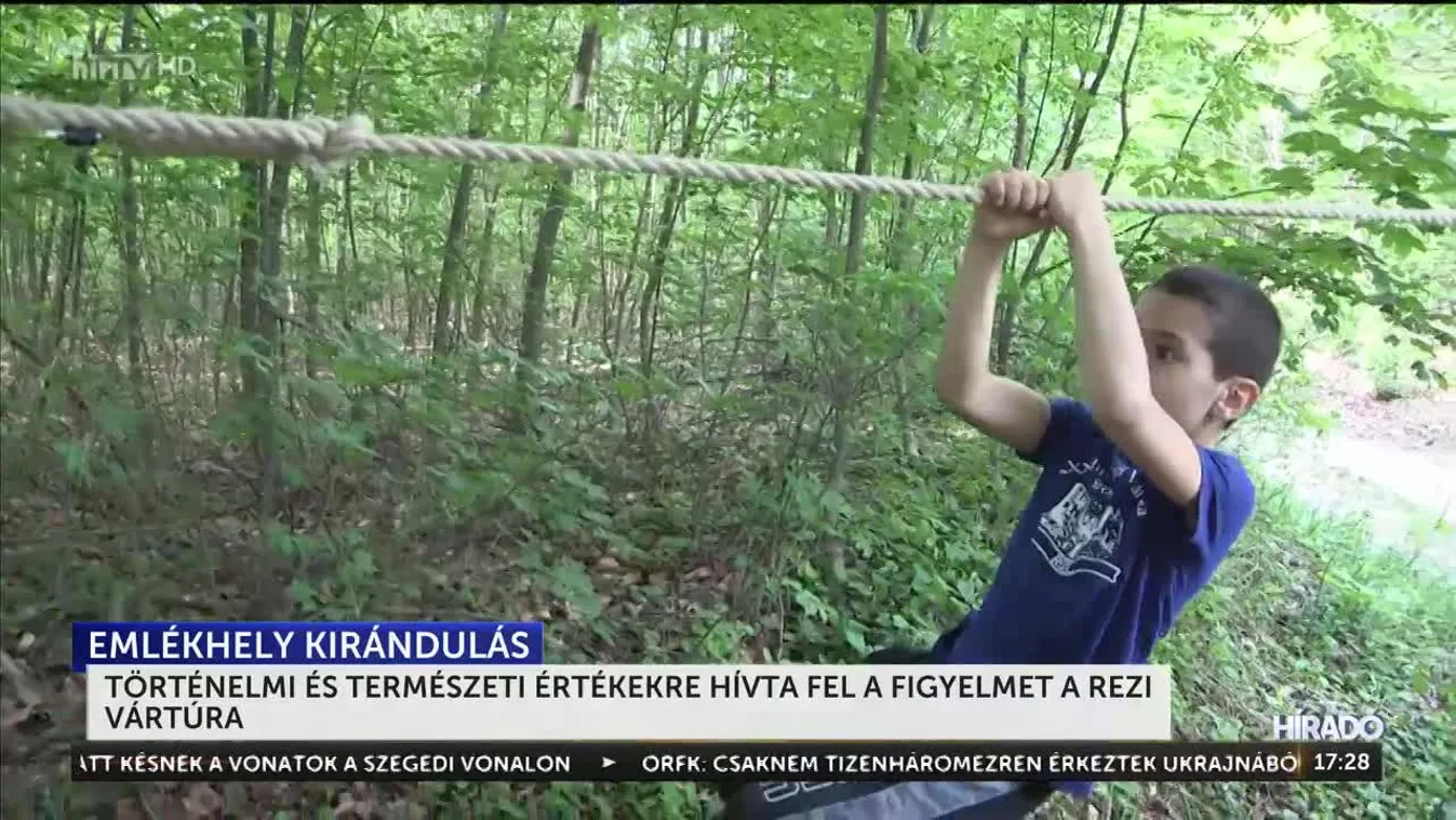 Történelmi és természeti értékekre hívta fel a figyelmet a Rezi vártúra