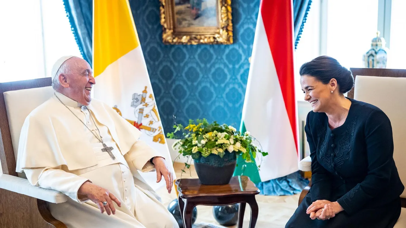 Novák Katalin: Ferenc pápa három napos látogatása örömünnep volt