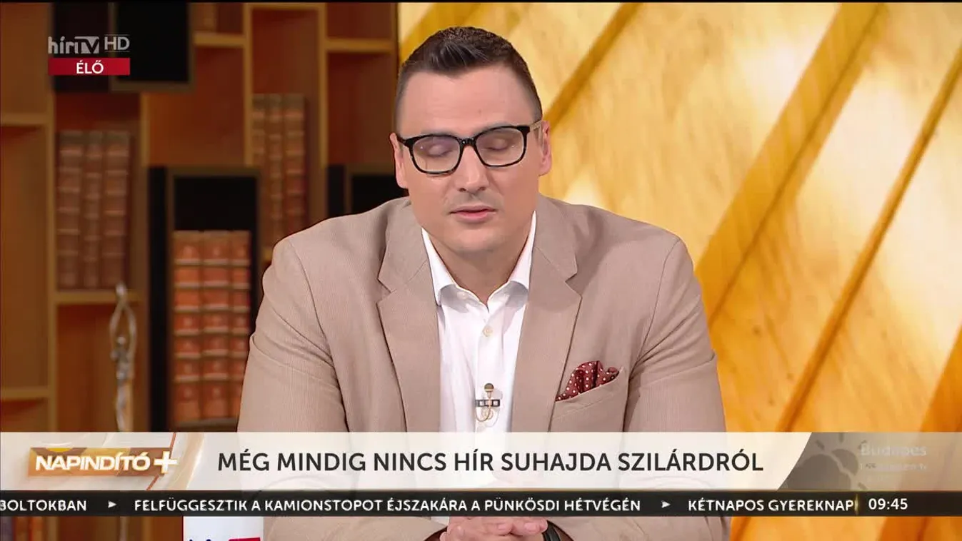 Napindító - Még mindig nincs hír Suhajda Szilárdról