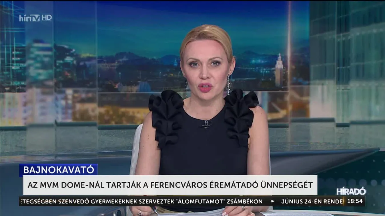 Az MVM Dome-nál tartják a Ferencváros éremátadó ünnepségét