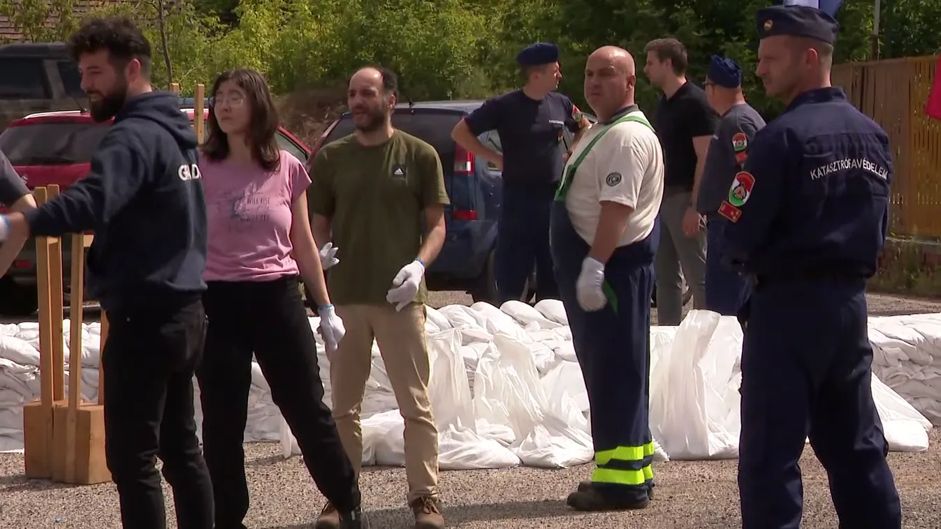 Árvízvédelmi gyakorlatot tart ma a katasztrófavédelem