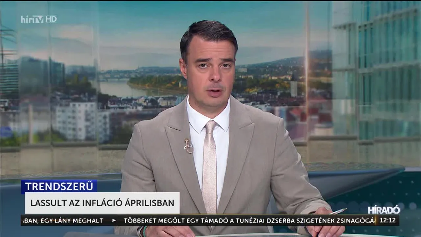 Lassult az infláció áprilisban