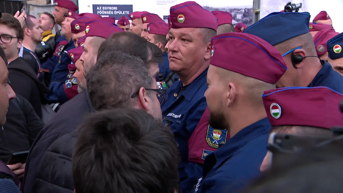 Jelentős károkat okoztak az erőszakos tüntetők, többeket előállították