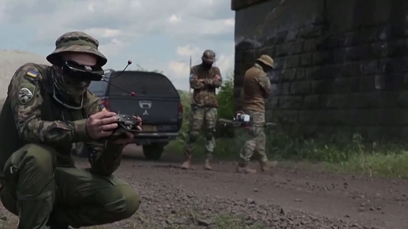 Drónokkal támadtak az oroszok és az ukránok is