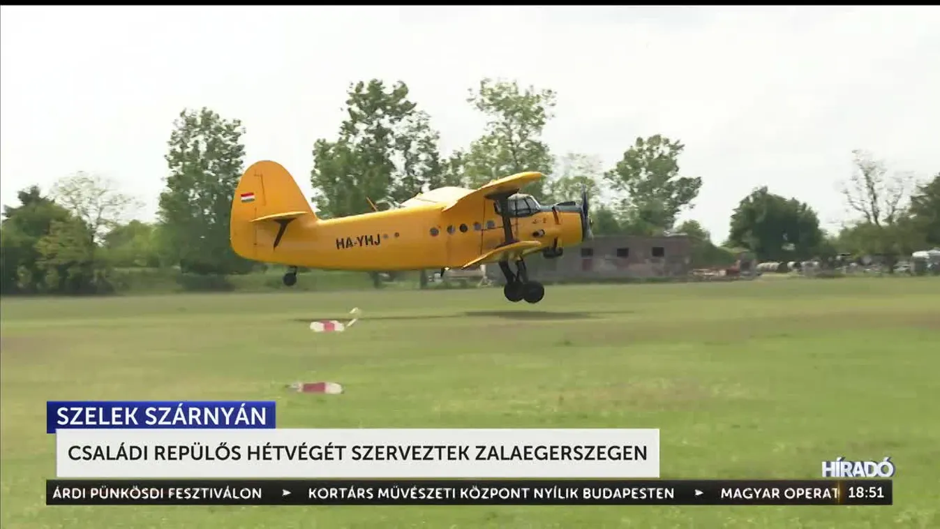 Családi repülős hétvégét szerveztek Zalaegerszegen