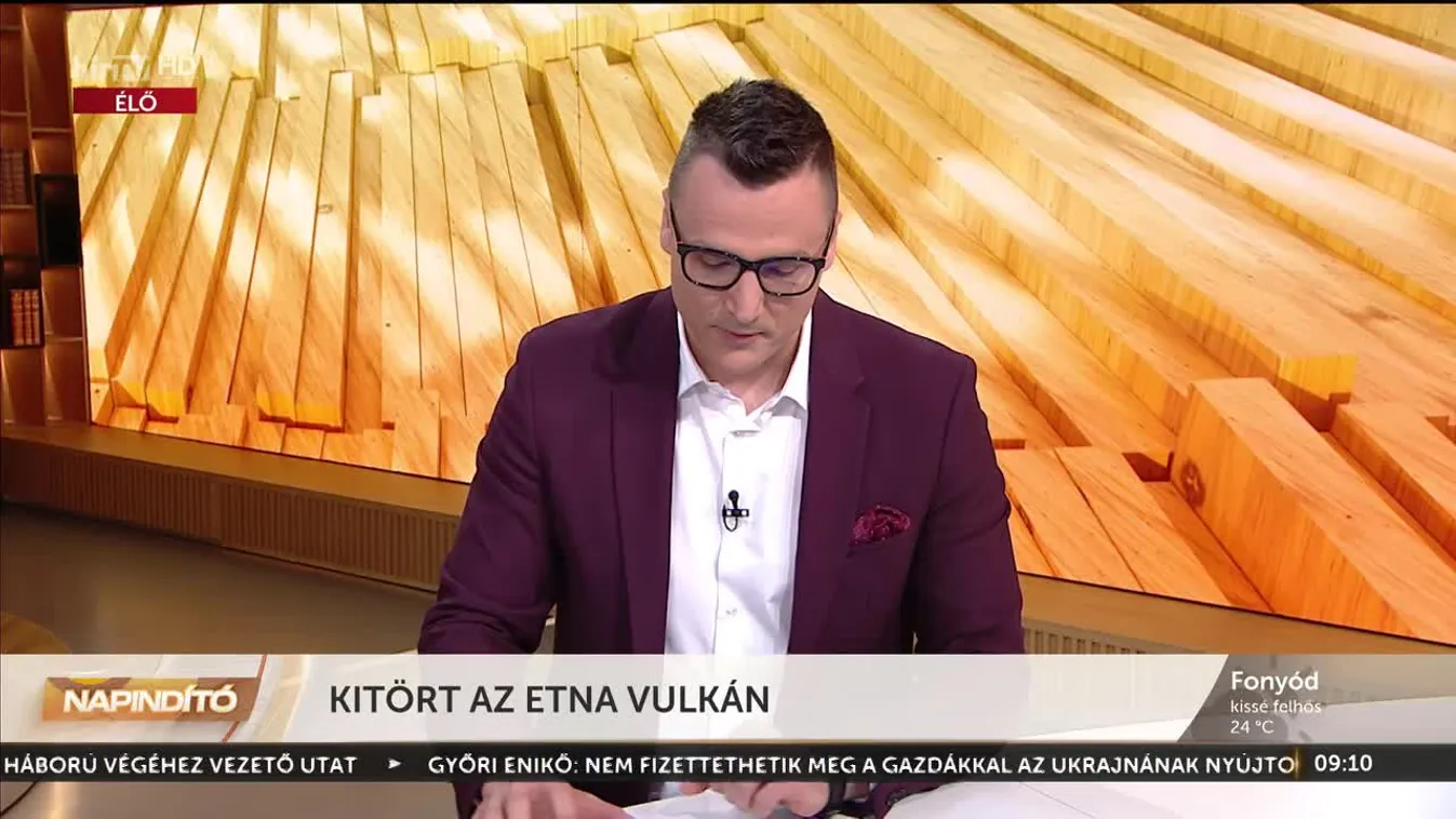 Napindító – Kitört az Etna vulkán (2023-05-24)