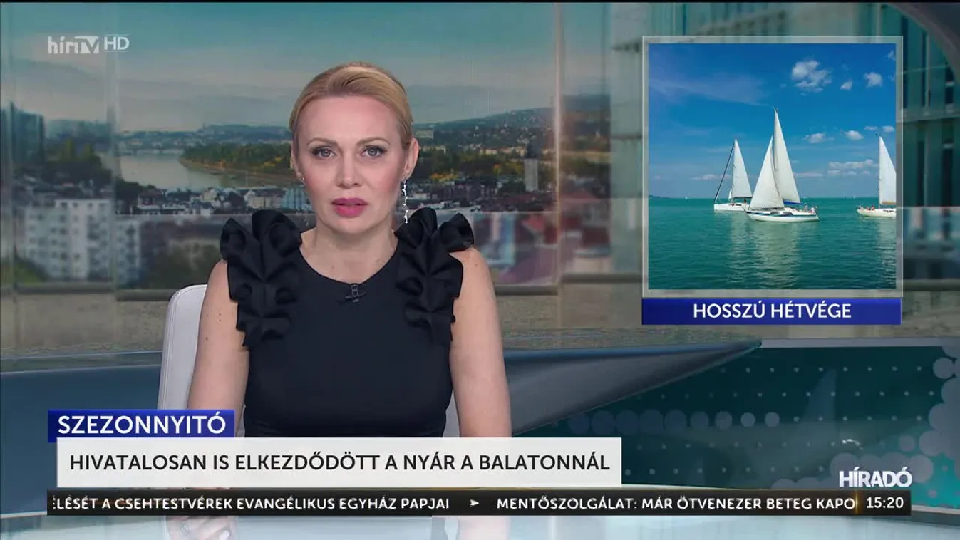Hivatalosan is elkezdődött a nyár a Balatonnál