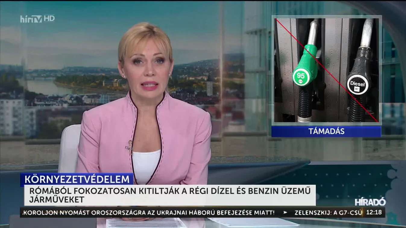 Rómából fokozatosan kitiltják a régi dízel és benzin üzemű járműveket