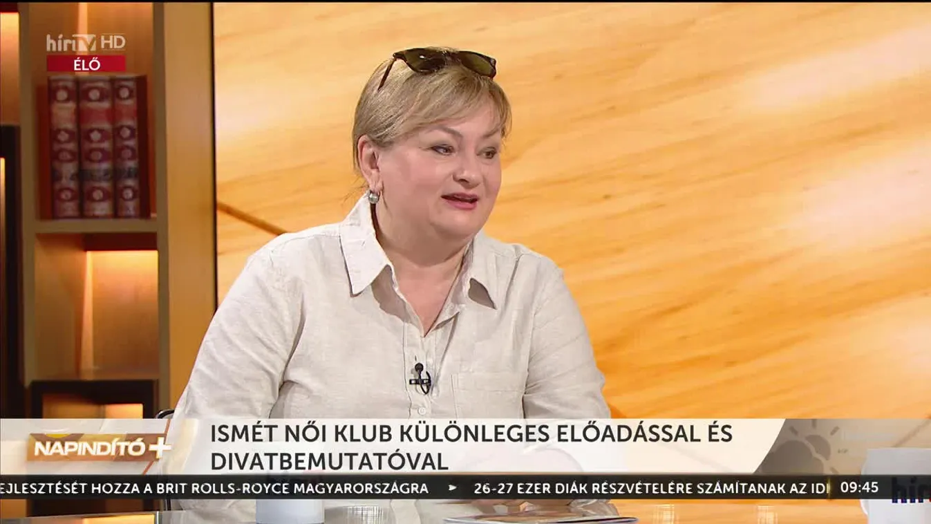 Napindító – Ismét női klub különleges előadással és divatbemutatóval (2023-06-13)
