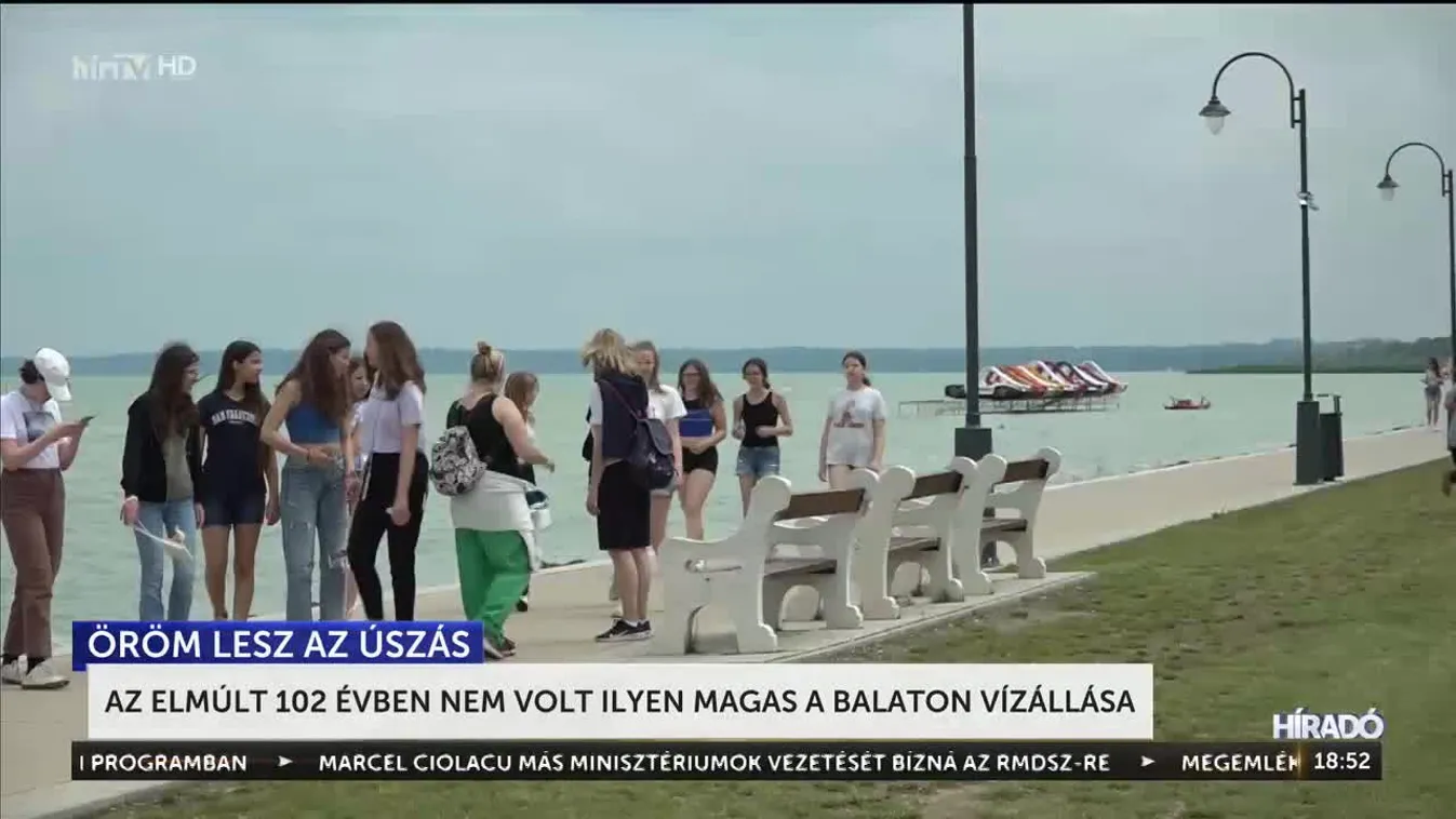 Az elmúlt 102 évben nem volt ilyen magas a Balaton vízállása