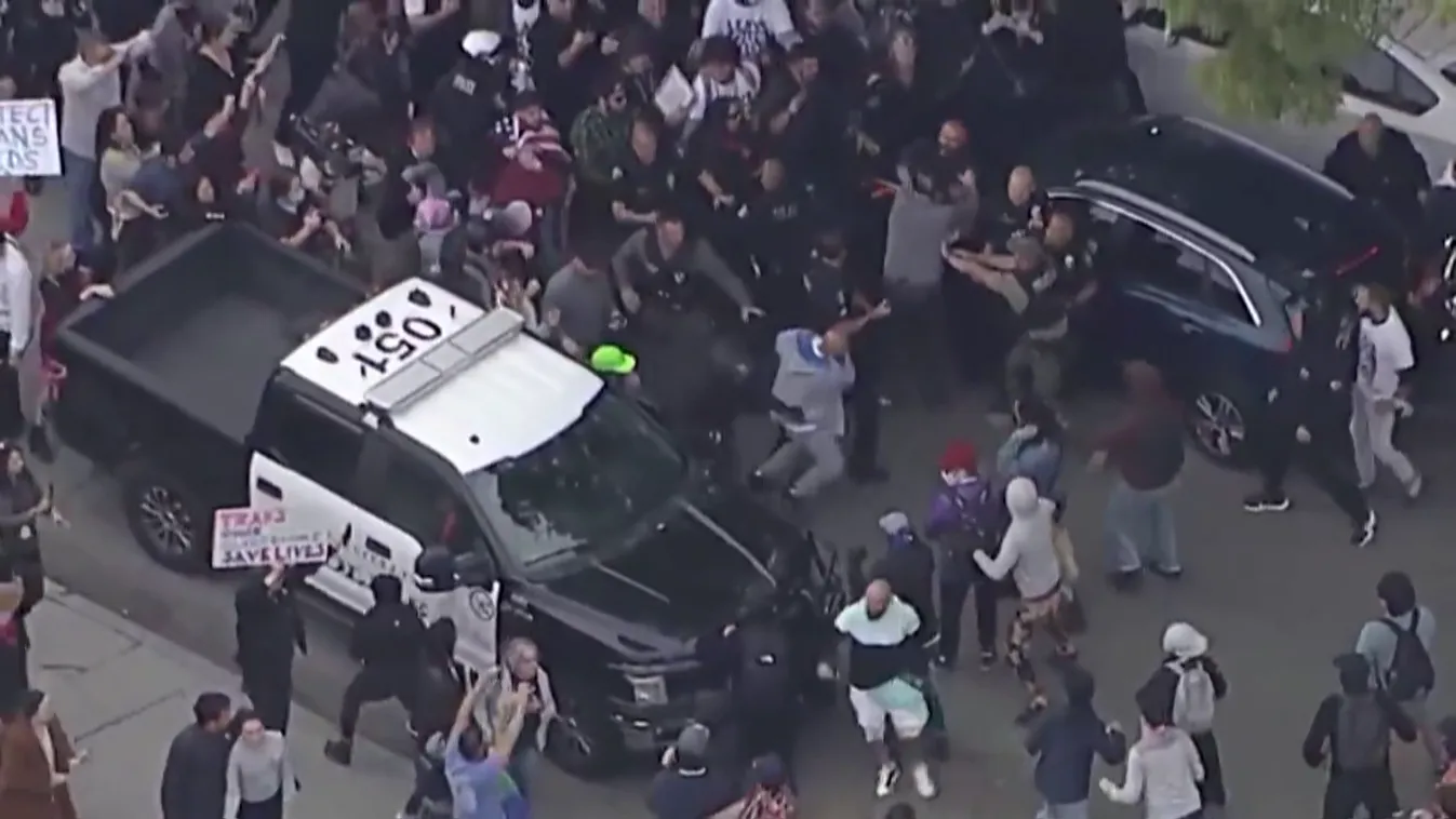 LMBTQ-aktivisták és Antifák támadtak rá a gyermekeikért tüntető szülőkre