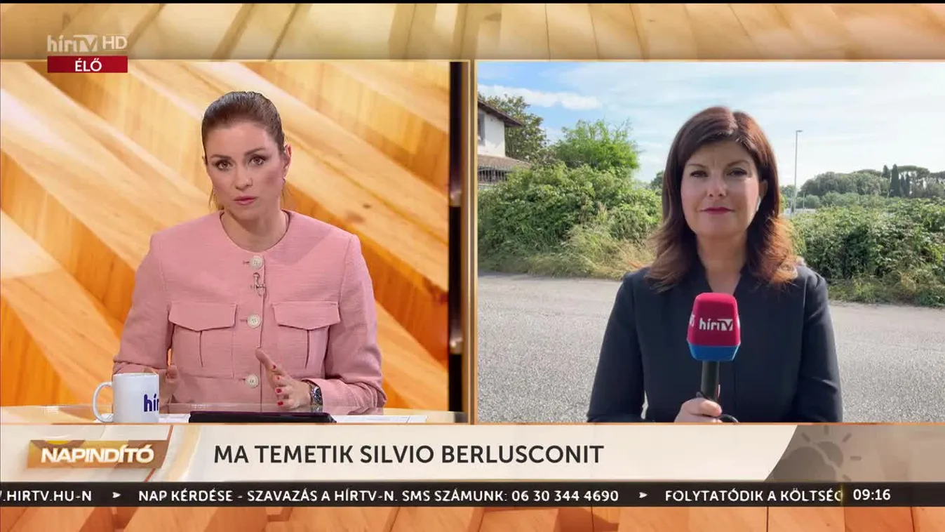 Napindító - Ma temetik Silvio Berlusconit