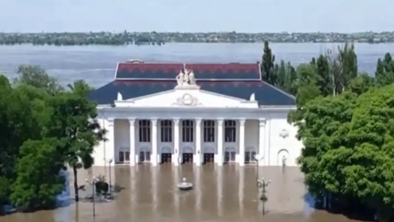 Felrobbantották a Dnyeper duzzasztógátját, egymást vádolják a háborús felek