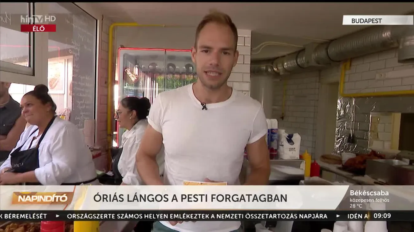 Napindító – Óriás lángos a pesti forgalomban (2023-06-05)
