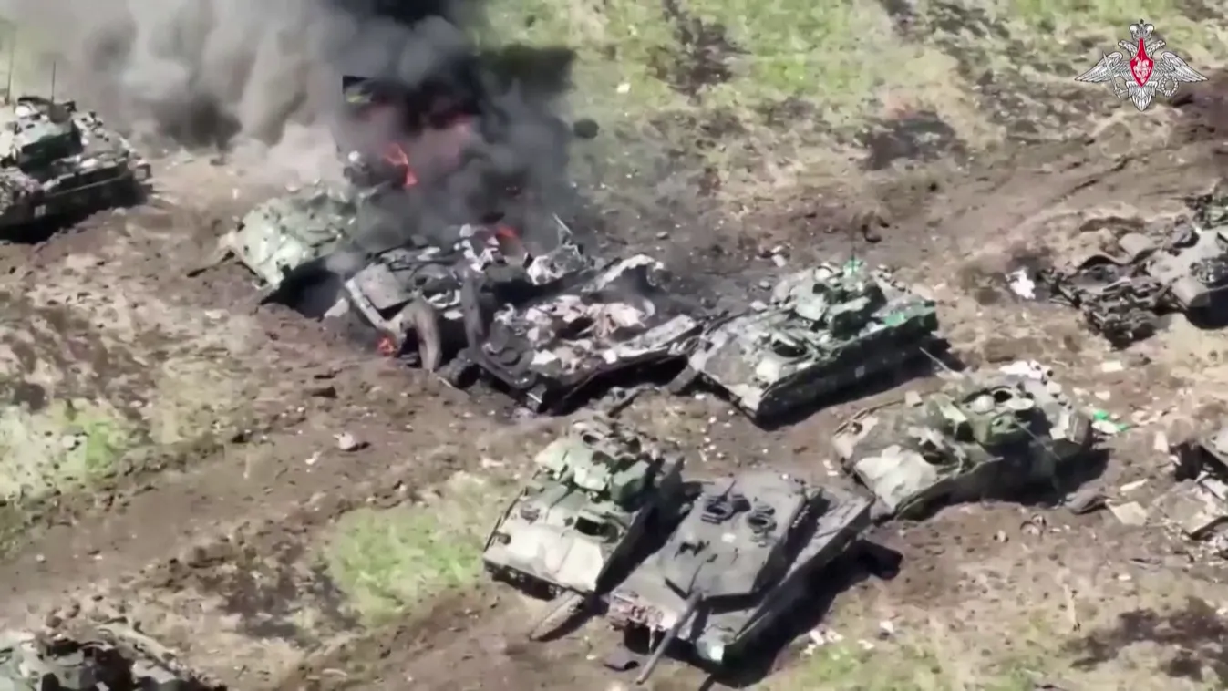 Légvédelem nélkül támadnak az ukrán páncélosok