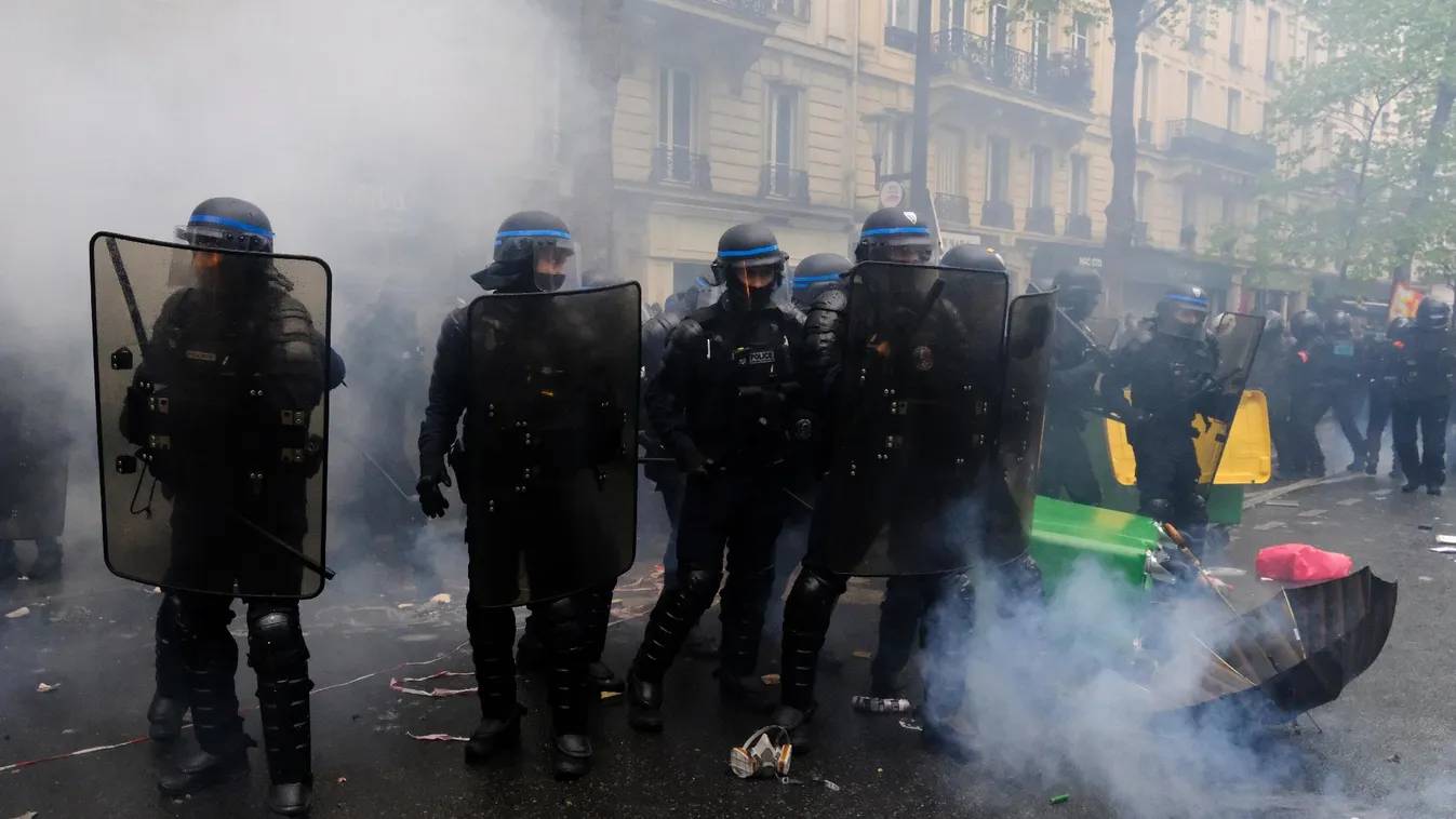 Folytatódtak a zavargások a francia városokban
