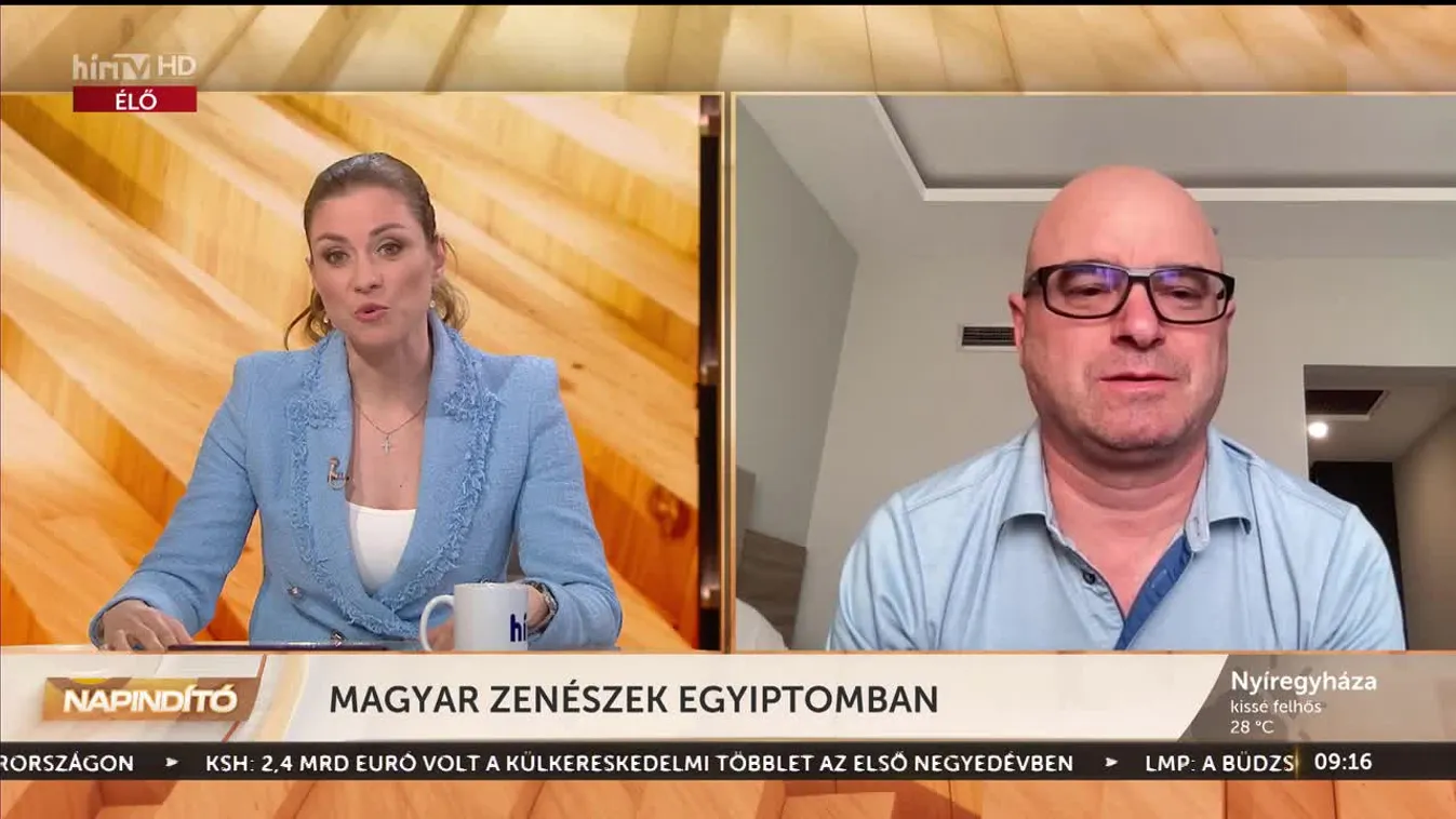 Napindító - Magyar zenészek Egyiptomban (2023-06-01)