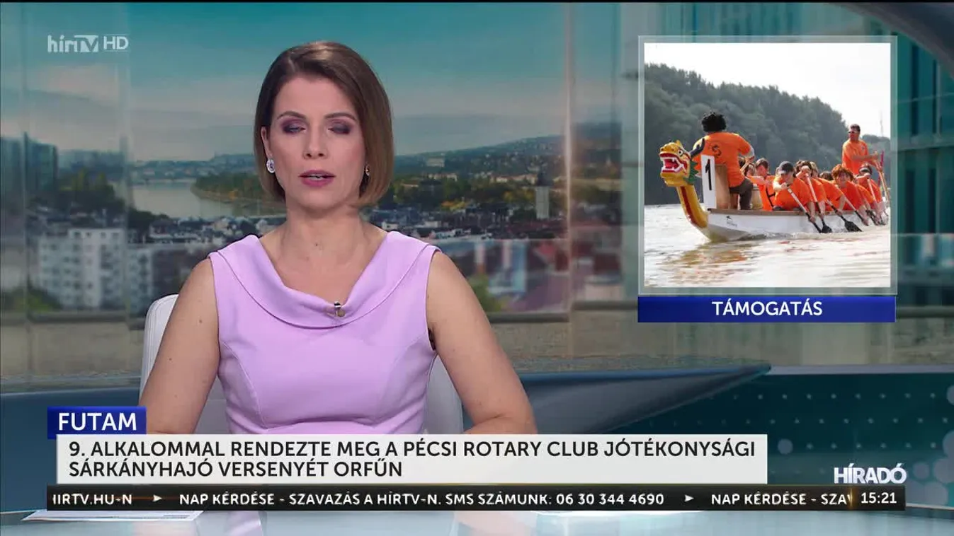 9. alkalommal rendezte meg a pécsi Rotary Club jótékonysági sárkányhajó versenyét Orfűn