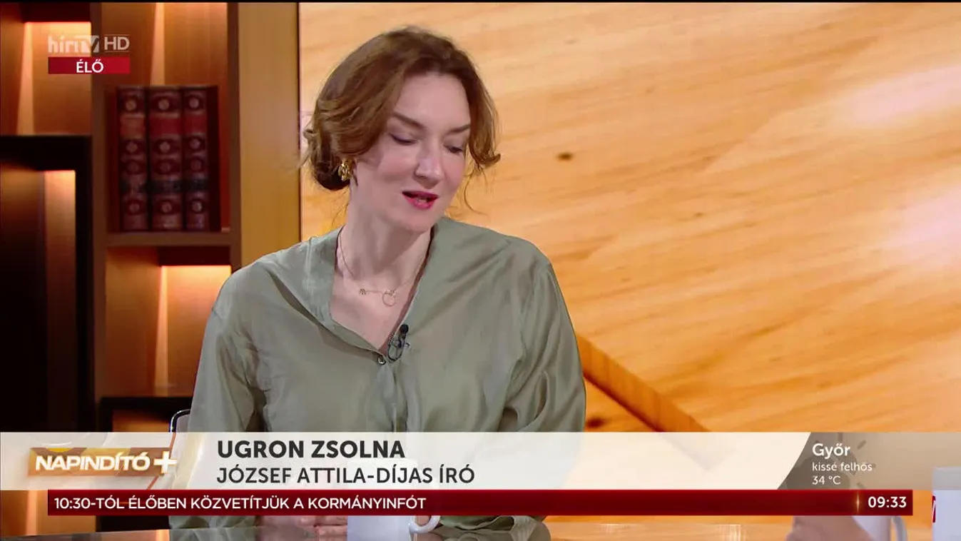 Napindító – Sétálni indul az irodalom a Kertész Imre intézetben (2023-06-22)