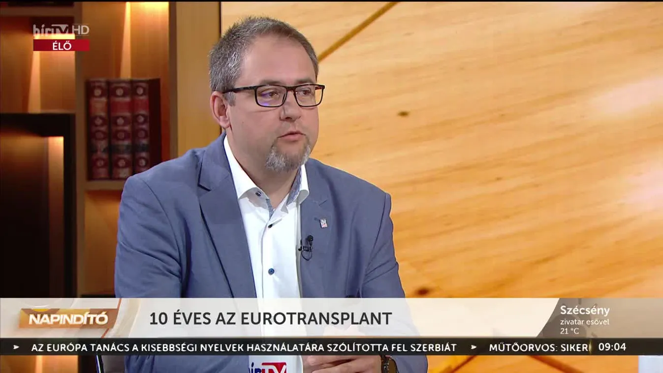 Napindító - 10 éves az Eurotransplant