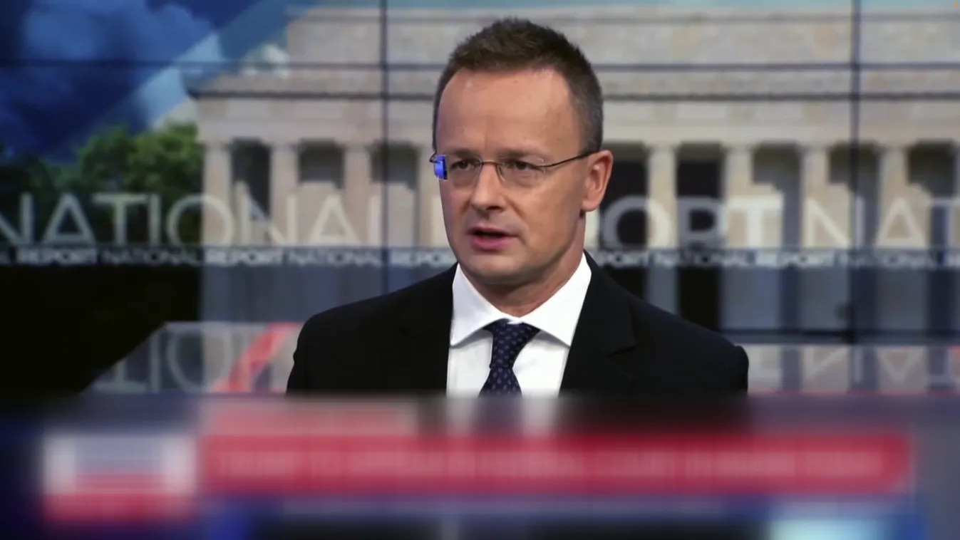 Szijjártó Péter: Kiállunk Trump mellett