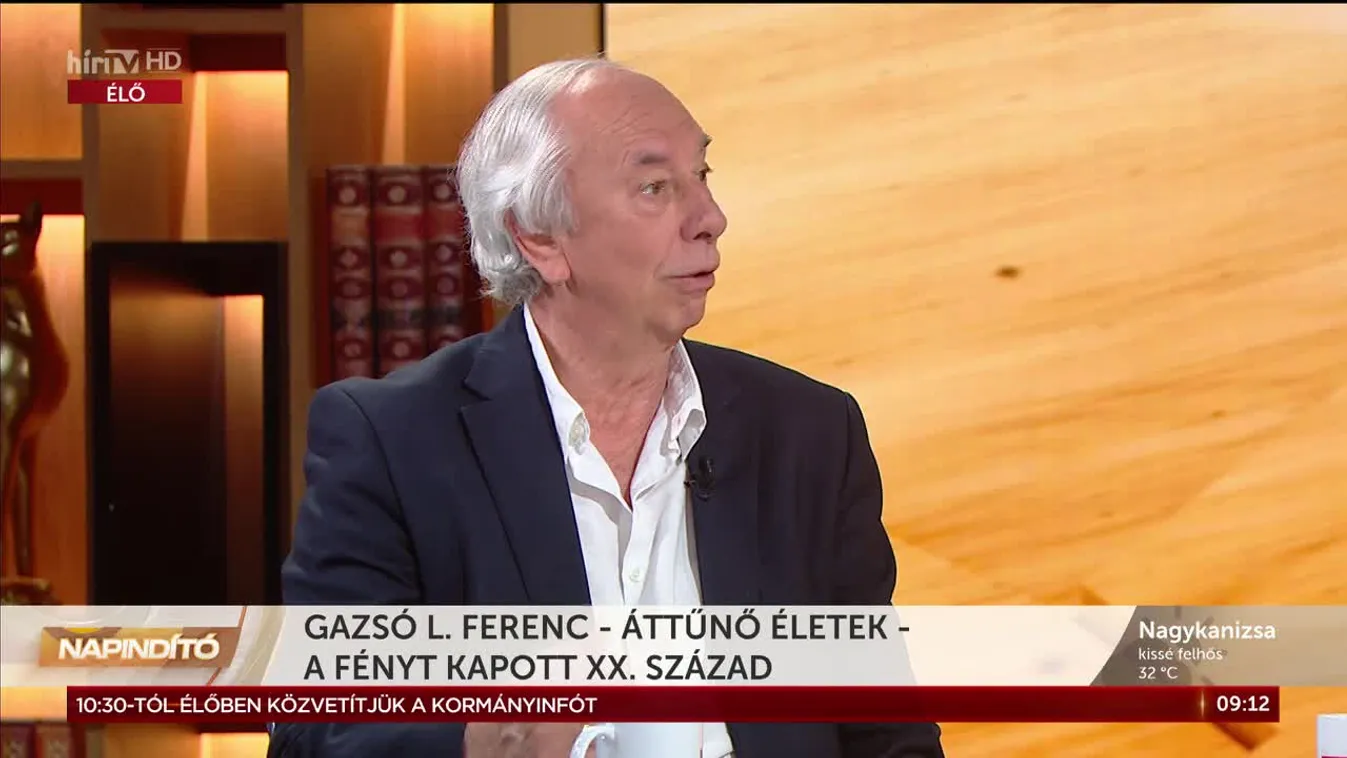Napindító - Gazsó L. Ferenc - Áttűnő életek - A fényt kapott XX. század (2023-06-19)