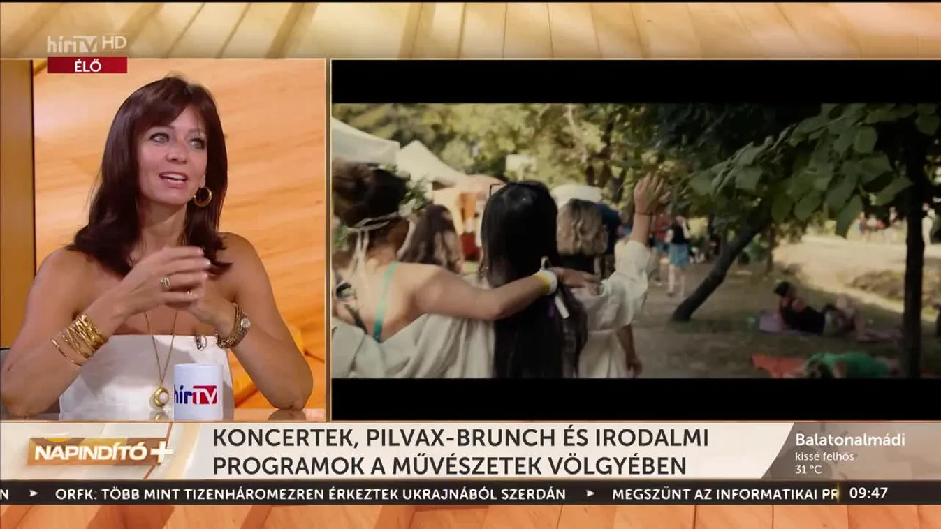 Napindító - Koncertek, Pilvax-brunch és irodalmi programok a Művészetek völgyében (2023-07-20)