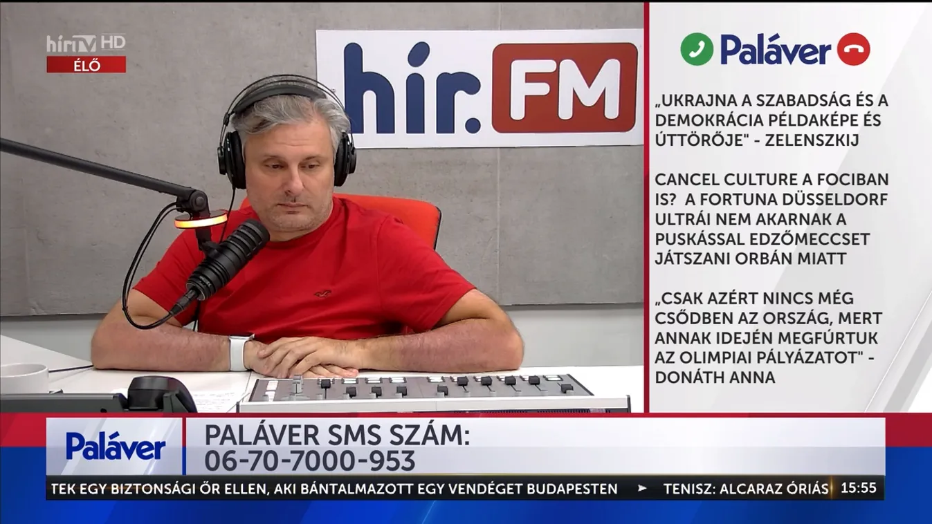 Paláver - Zelenszkij: Ukrajna a szabadság és a demokrácia példaképe és úttőrje