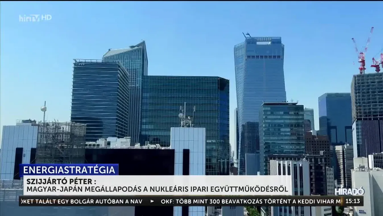 Megegyezés jött létre Magyarország és Japán között a nukleáris ipari együttműködésről