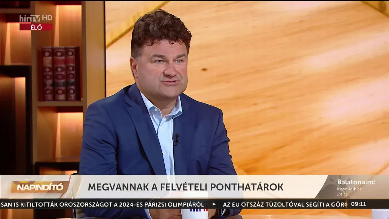 Napindító - Megvannak a felvételi ponthatárok (2023-07-27)