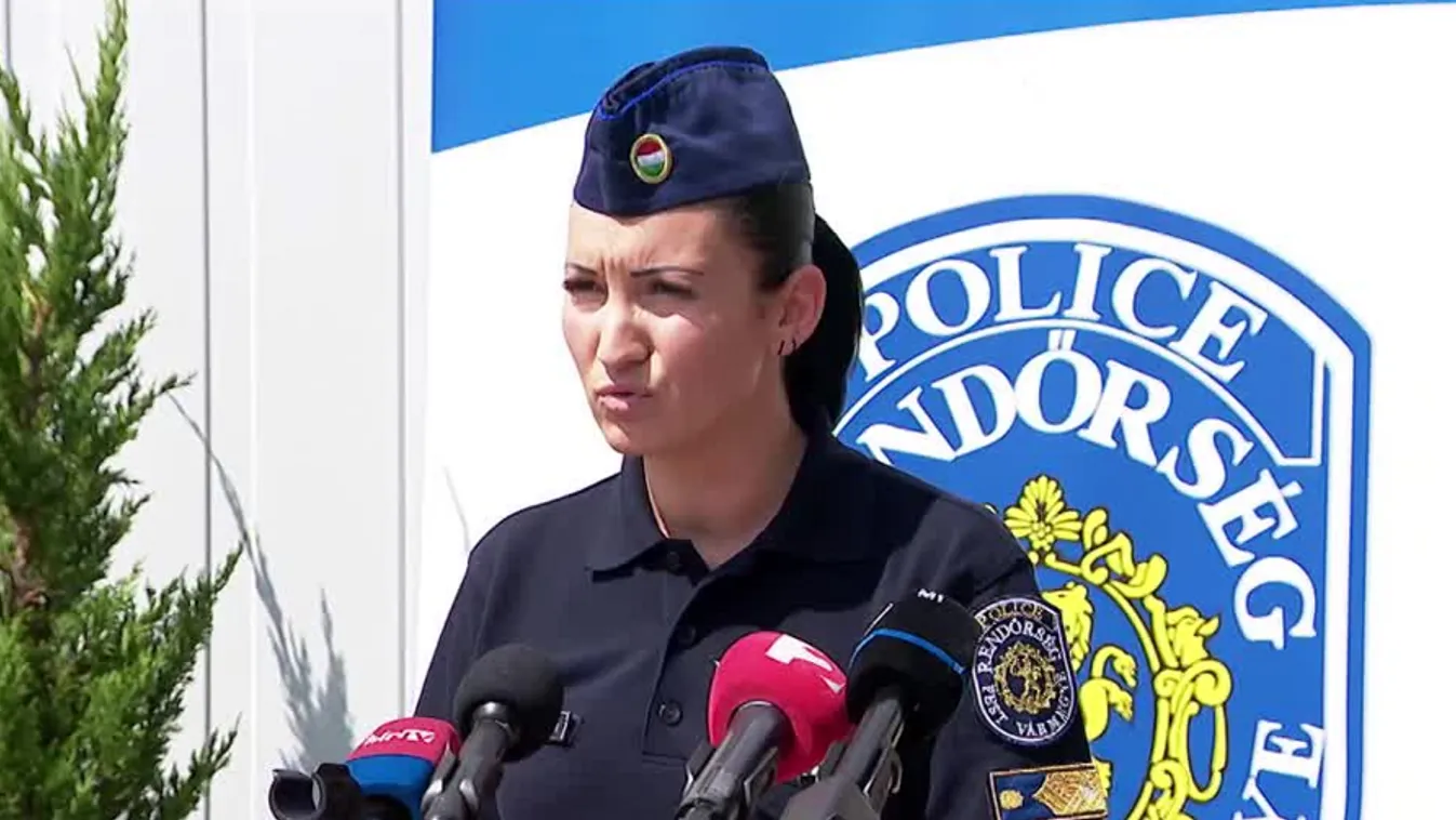 Ideiglenes rendőrtábort hoztak létre a Hungaroring mellett a Forma-1-es Magyar Nagydíj miatt