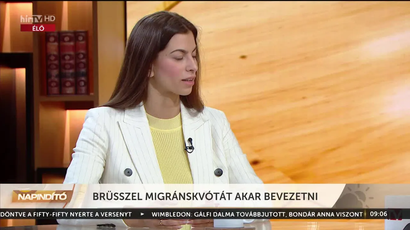 Napindító - Brüsszel migránskvótát akar bevezetni (2023-07-07)