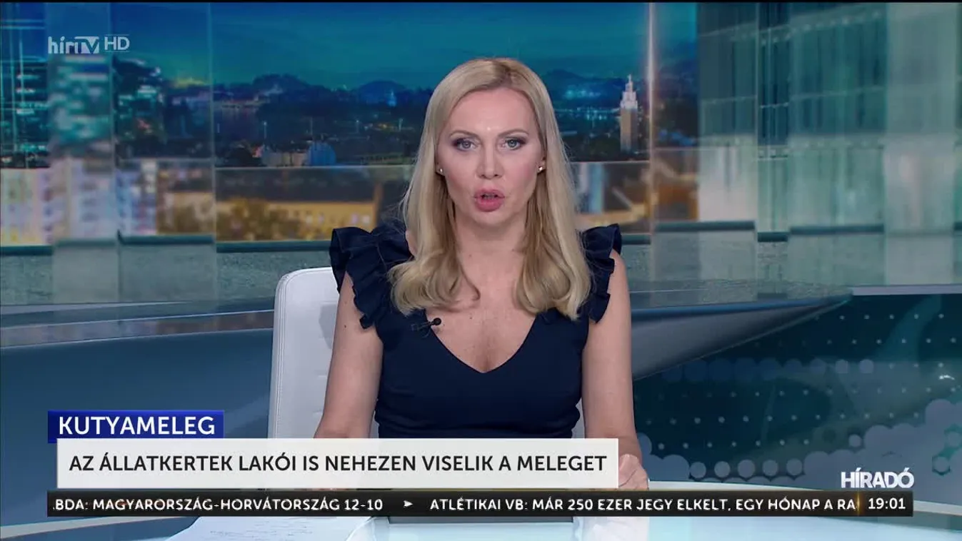 Az állatkertek lakói is nehezen viselik a meleget
