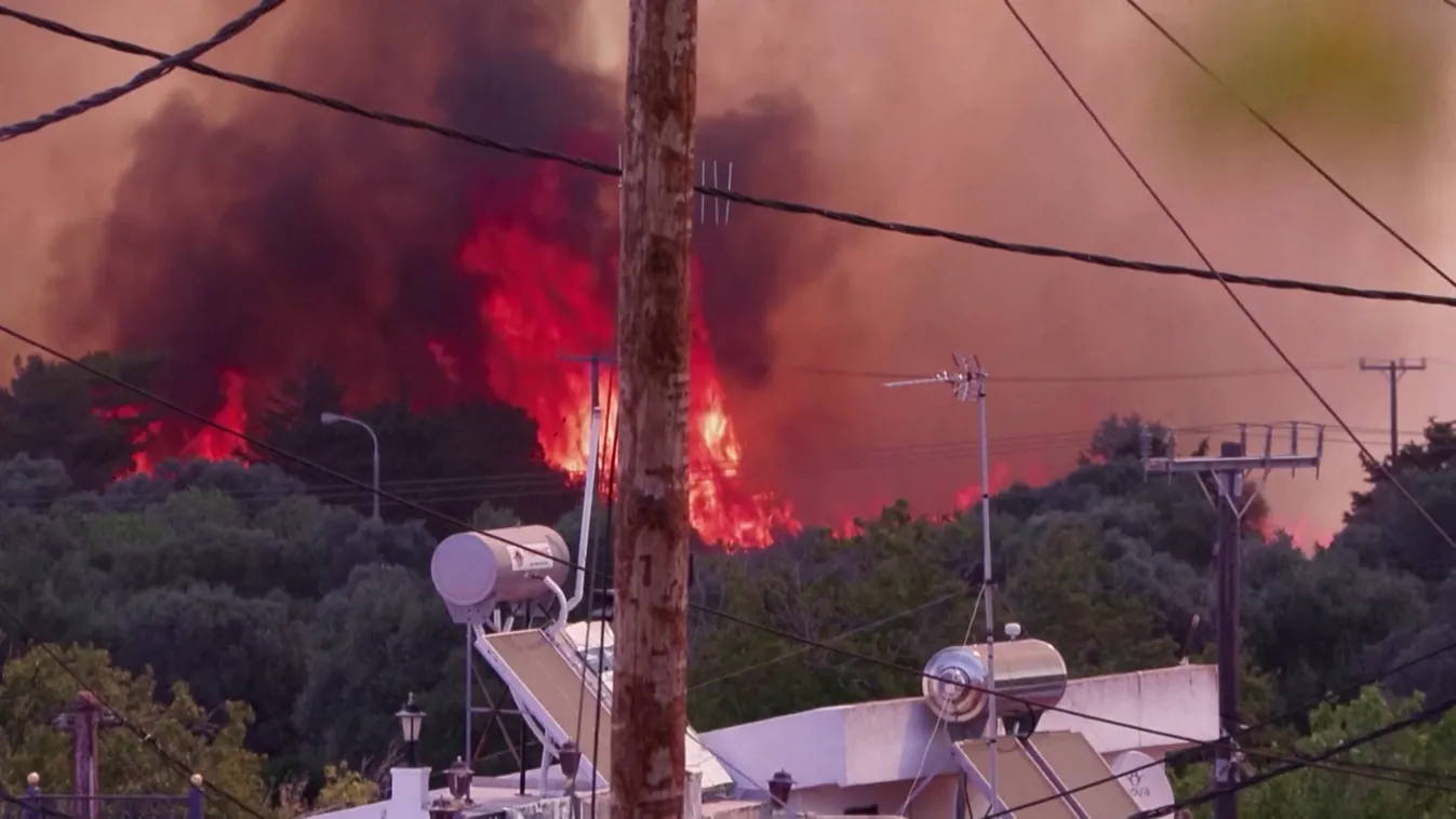 Radar - Lángok pusztítják az üdülőhelyeket