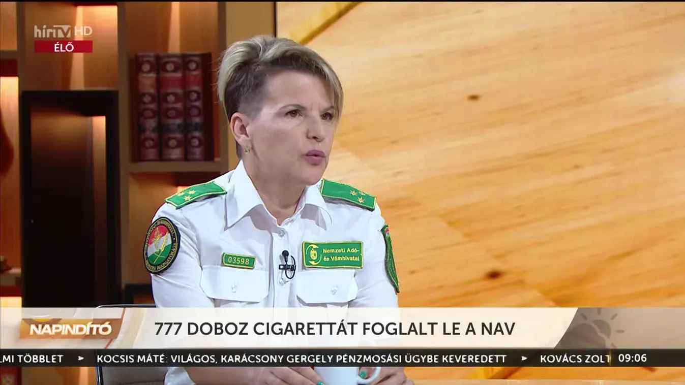 Napindító - 777 doboz cigarettát foglalt le a NAV (2023-07-03)