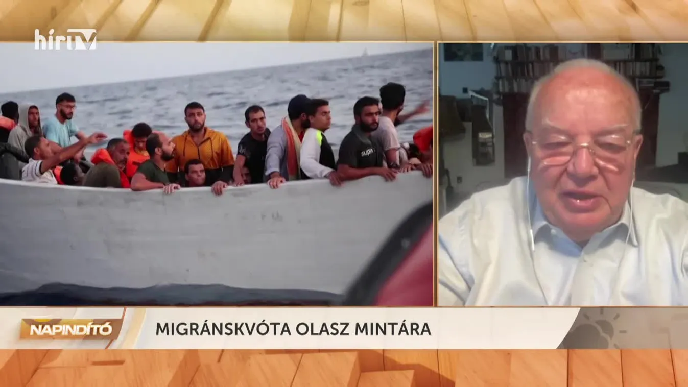 Napindító – Szomráky Béla - Migránskvóta olasz mintára