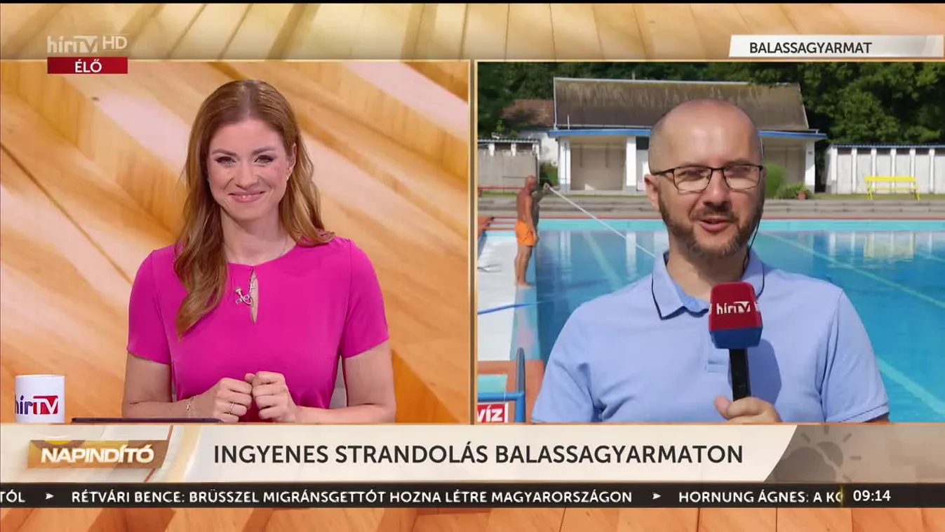 Napindító - Ingyenes strandolás Balassagyarmaton (2023-07-19)