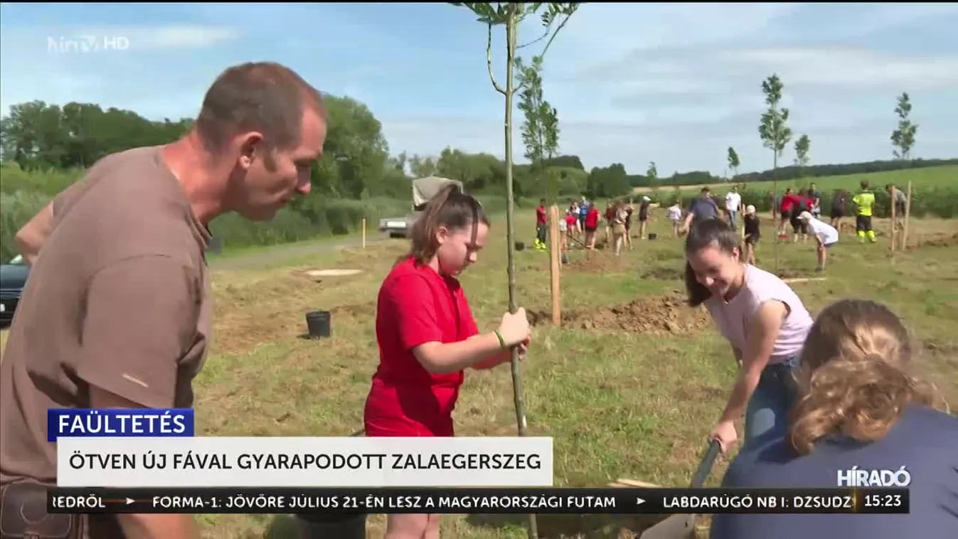 Ötven új fával gyarapodott Zalaegerszeg