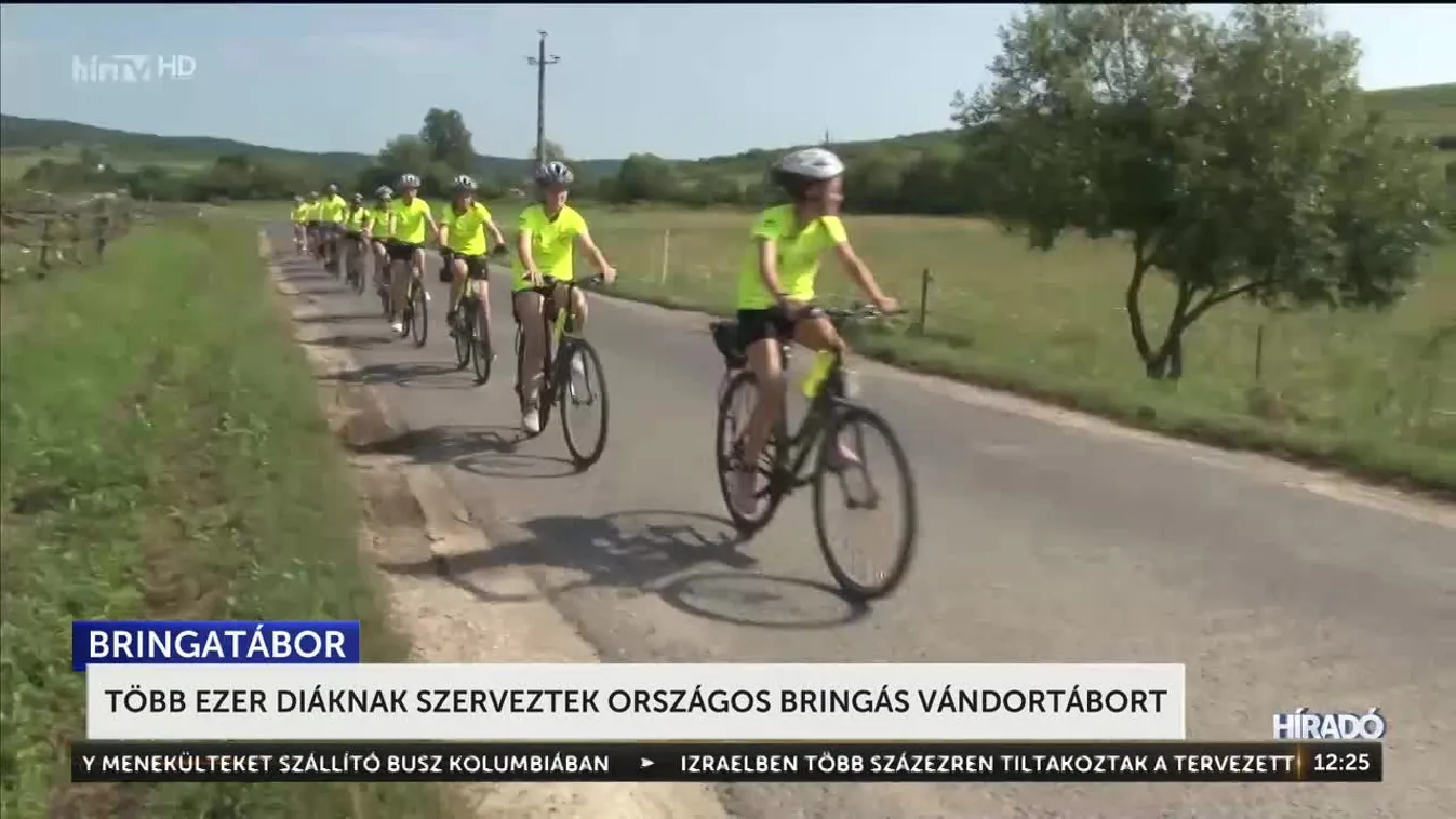 Több ezer diáknak szerveztek országos Bringás Vándortábort
