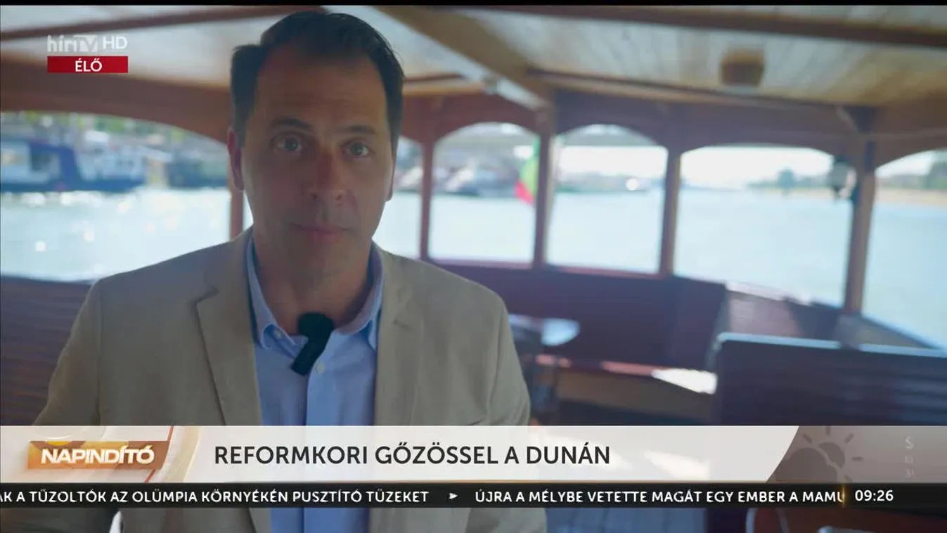 Napindító - Reformkori gőzőssel a Dunán (2023-07-31)