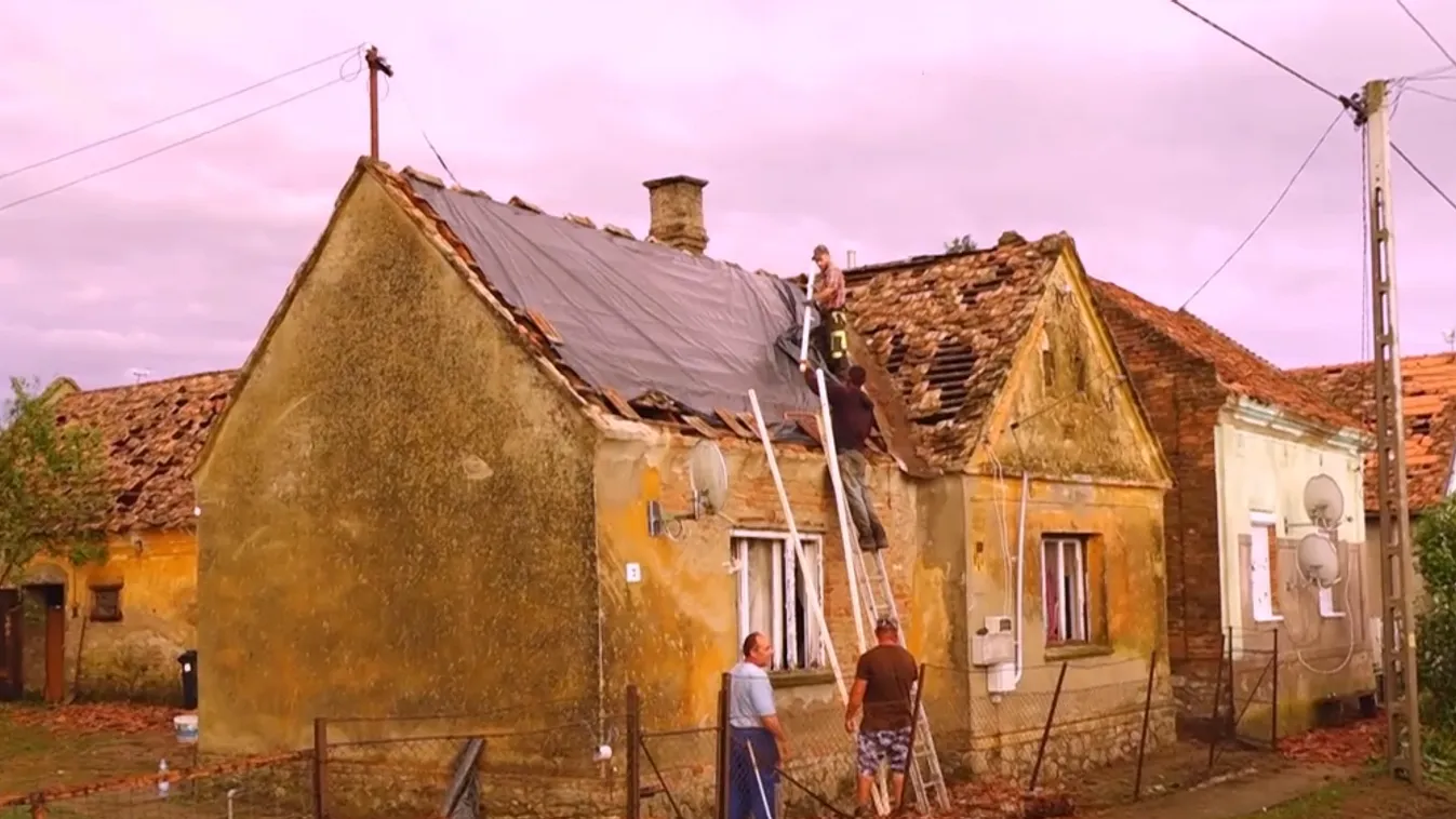 Jégvihar tombolt Baranya vármegyében, súlyos károk keletkeztek