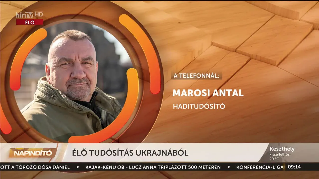 Napindító - Élő tudósítás Ukrajnából (2023-07-28)
